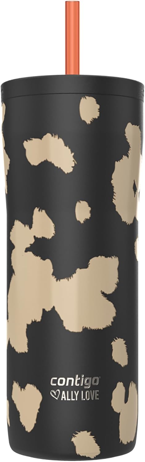 Contigo Streeterville Stainless Steel Tumbler with Straw, 24oz