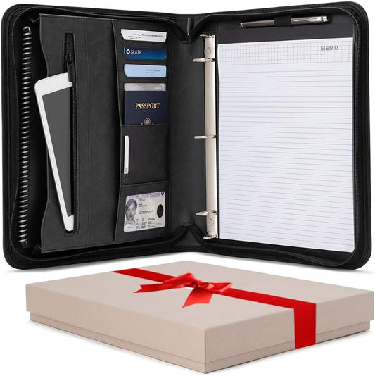 Forevermore Portfolios Padfolio Binder - Elegant Travel Organizer