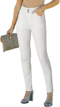 High Waisted Skinny Jeans for Women - Stretchy Slimming Jeggings