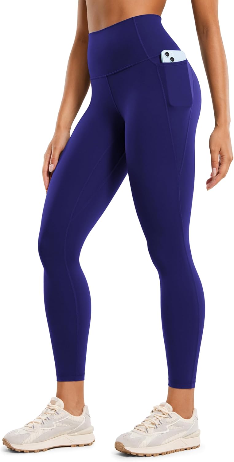 CRZ YOGA Butterluxe Workout Leggings with Pockets for Comfort