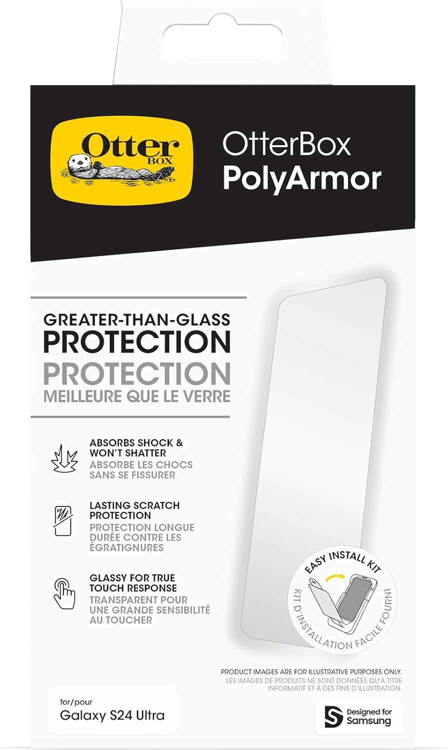 OtterBox Samsung Galaxy S24 Ultra Screen Protector for Clarity