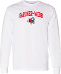 NCAA College Team Color Arch Logo Long Sleeve T-Shirt - Comfortable