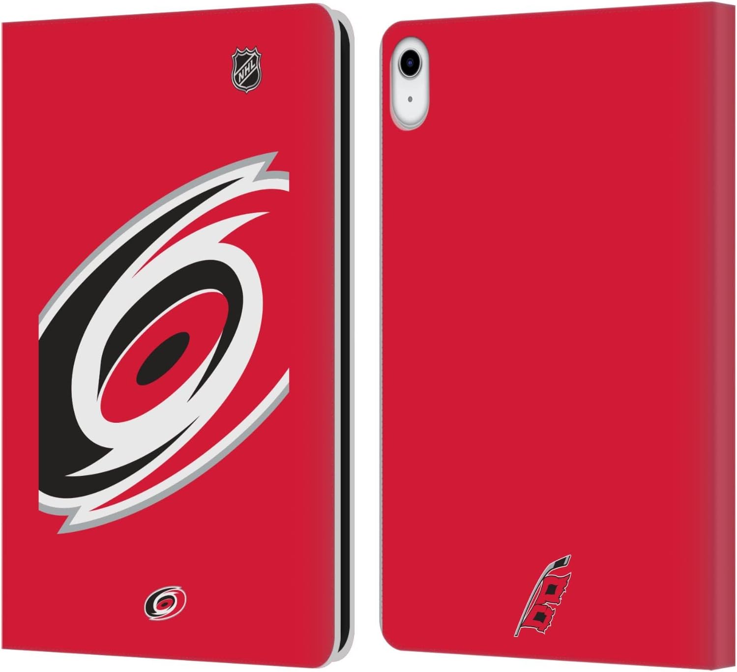 NHL Oversized Carolina Hurricanes Leather Wallet Case for iPad