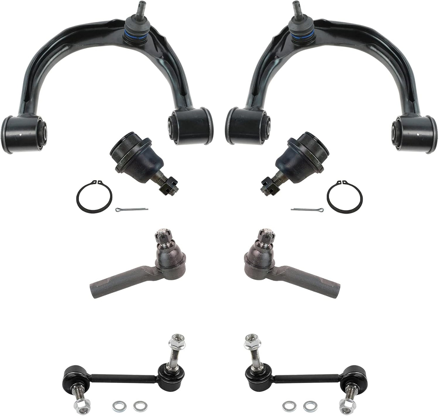 TRQ Front Steering & Suspension Kit for 2005-2021 Tacoma