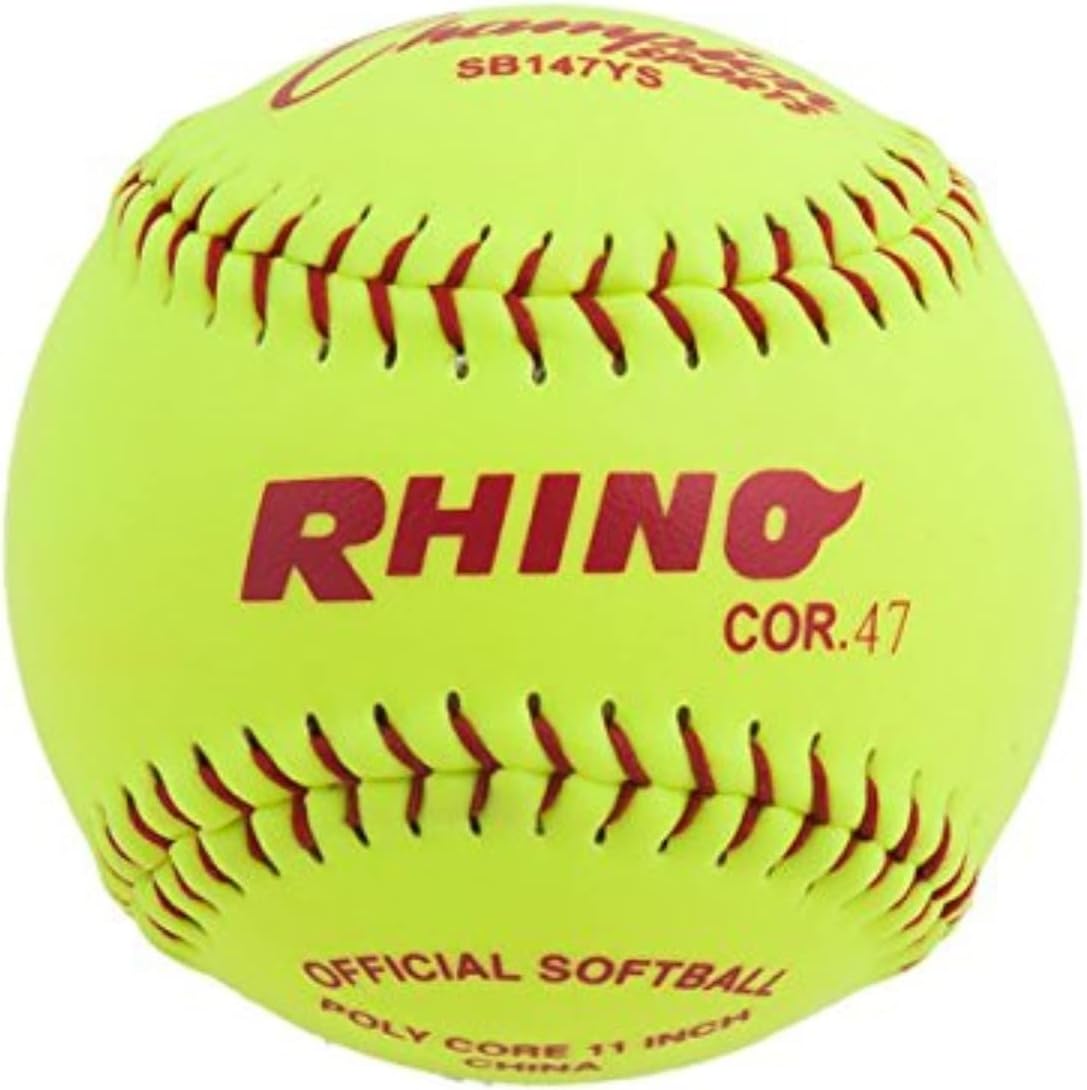 Champion Sports Softballs for Practice and Game Play Options