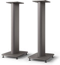 KEF S2 Speaker Stand (Pair, Titanium Grey) - Ideal Driver Positioning