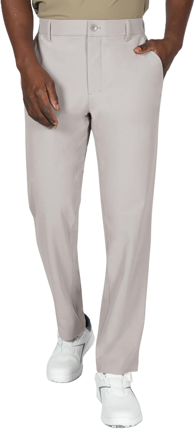 Soojun Men's Golf Pants Lightweight Quick Dry Tech Dress Pants
