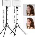 LED Video Light Kit 2-Pack - Portable Bicolor Panels for Creators