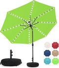 Sundale Outdoor Solar 88 LED 10 ft Patio Umbrella - Bright, Built-In