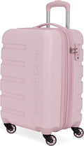 SwissGear 19-In Carry-On Hardside Expandable Spinner Luggage - Pink