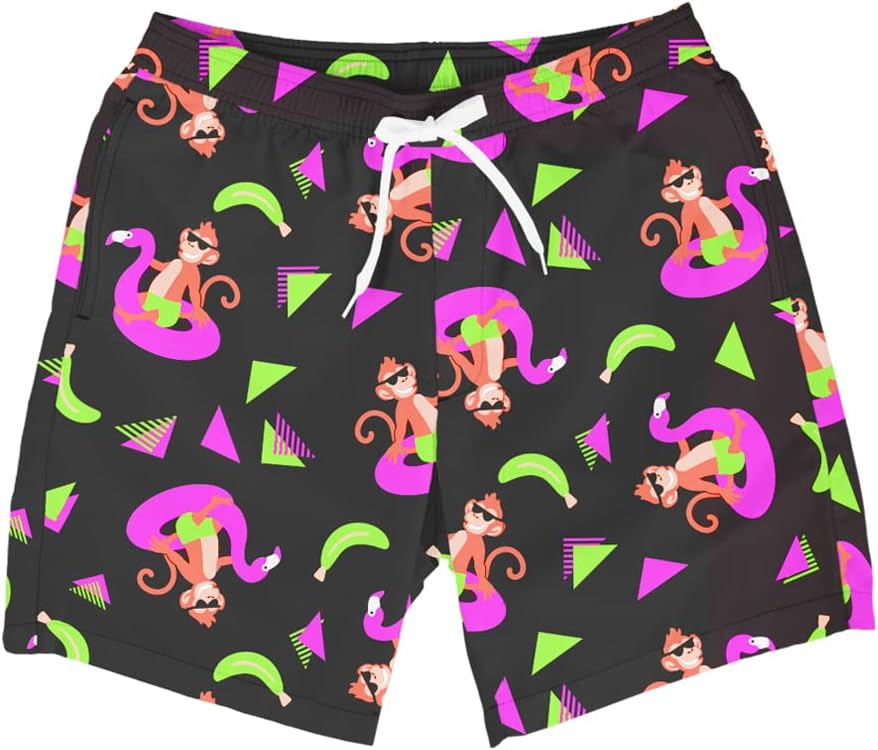 Tipsy Elves Men's Stretch Swim Trunks for Ultimate Comfort