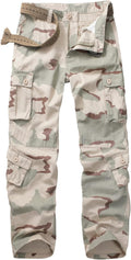 Women's Cargo Pants with Pockets - Casual Military Tactical Fit