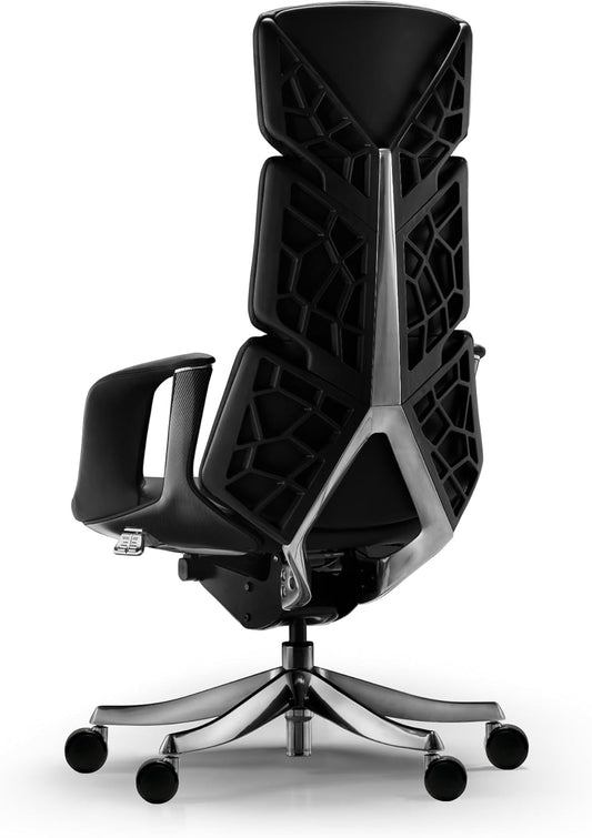 Executive Leather Office Chair - Luxe Comfort & Style, TOMU