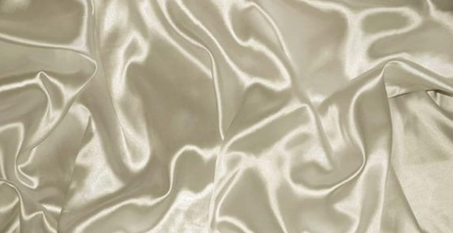 Luxurious Bridal Satin Charmeuse Fabric - 60in Wide & Smooth