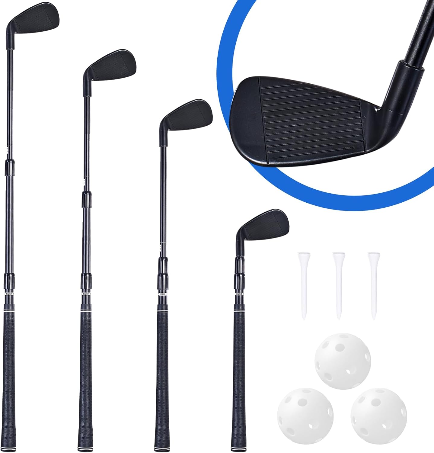 Adjustable Golf Club Set for Fun Family Games