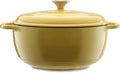 Mercer Culinary Enameled Cast Iron Round Dutch Oven for Cooking