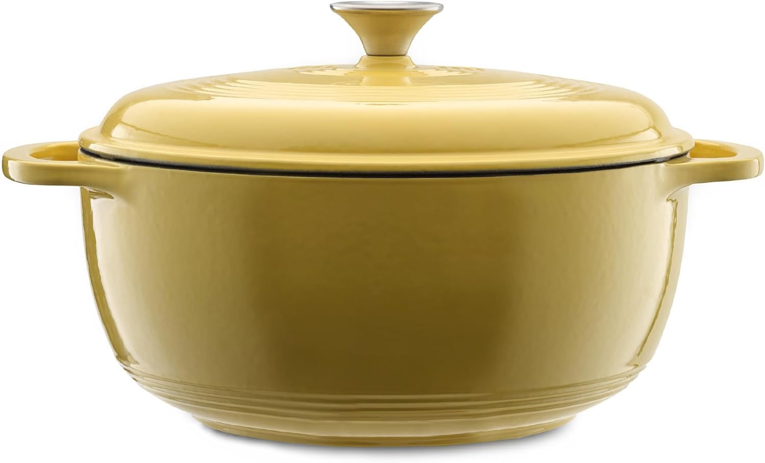 Mercer Culinary Enameled Cast Iron Round Dutch Oven for Cooking