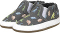 Robeez Soft Soles Baby Slip-Resistant Crib Shoes - Glow Dino Print
