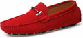 Penny Loafers for Men Suede Slip On Dress Moccasins - Comfort Fit