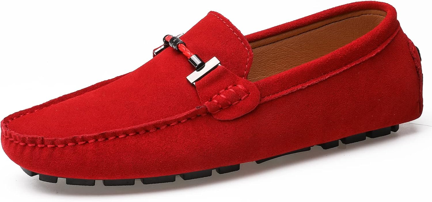 DCZTELG Penny Loafers for Men - Stylish Comfort Slip On Shoes