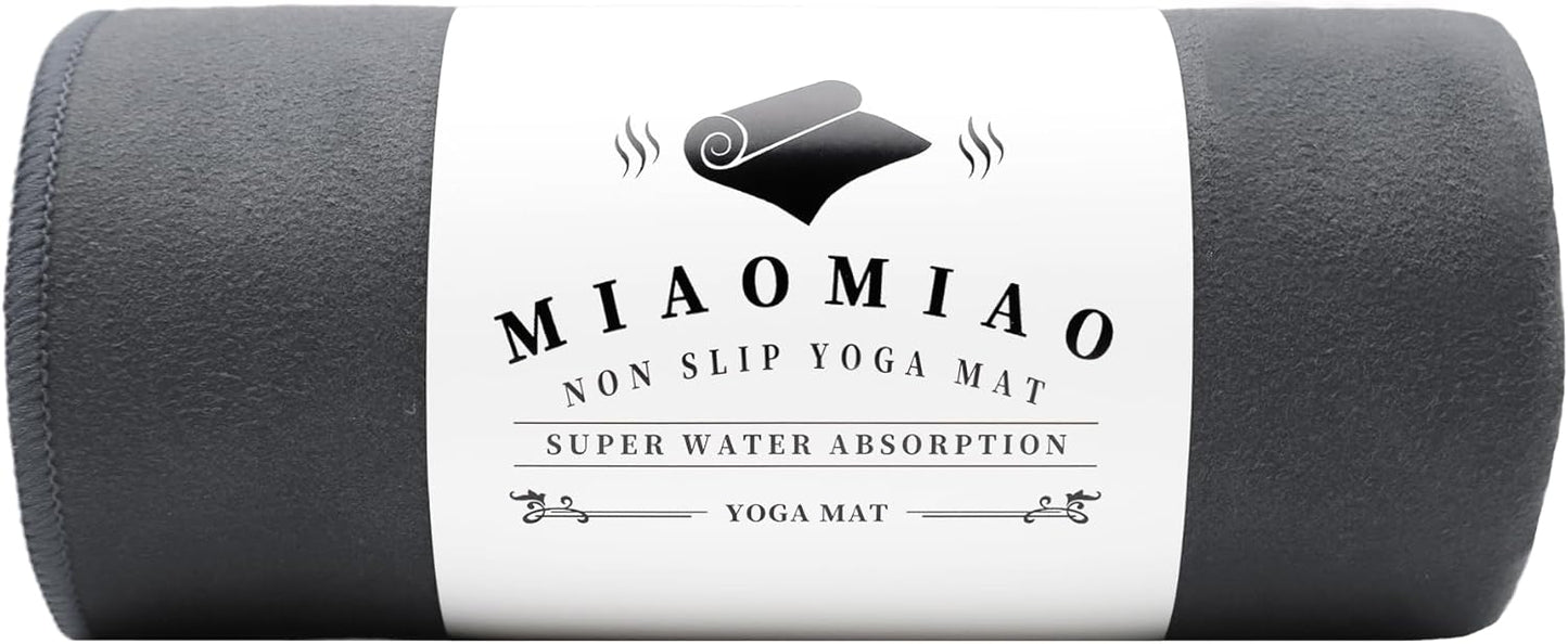 MIAOMIAO Non-Slip Hot Yoga Towel Set - Injury-Free Design, 24.5 x 72