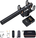 COMICA VM30 Wireless Shotgun Microphone for Camera - Clear Video Audio