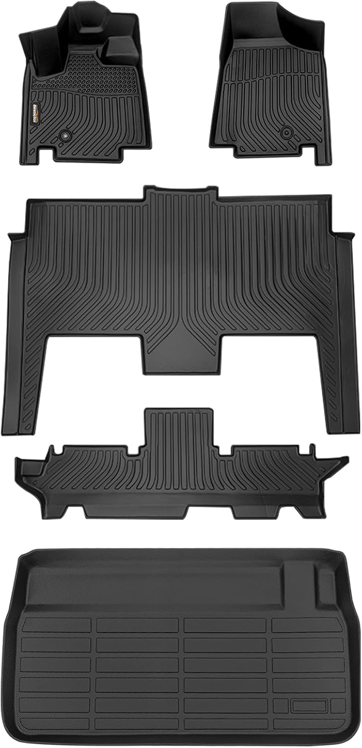 Custom Fit All Weather Floor Mats for Dodge Grand Caravan 2011-2021