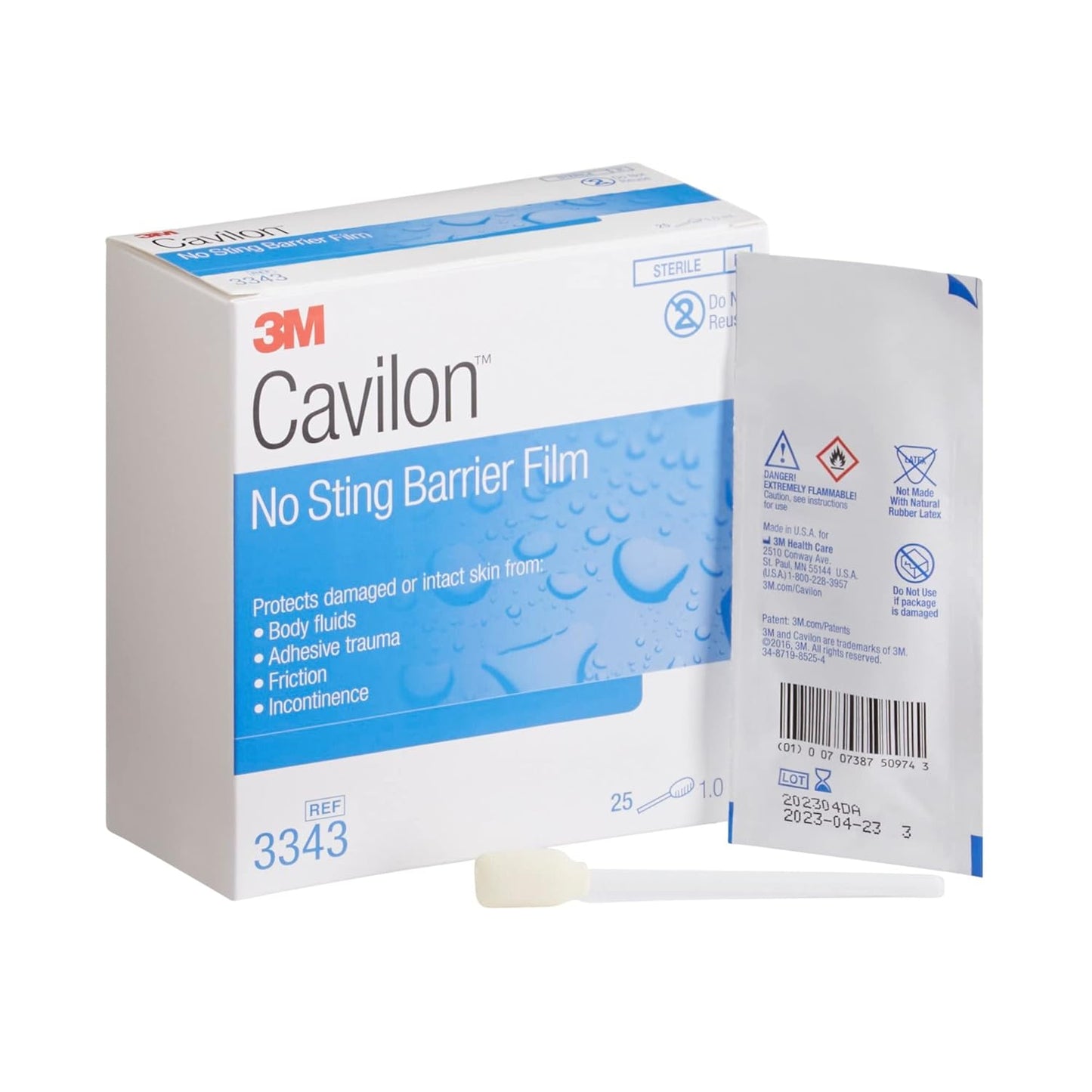 3M Cavilon No Sting Skin Barrier Applicator for Sensitive Skin