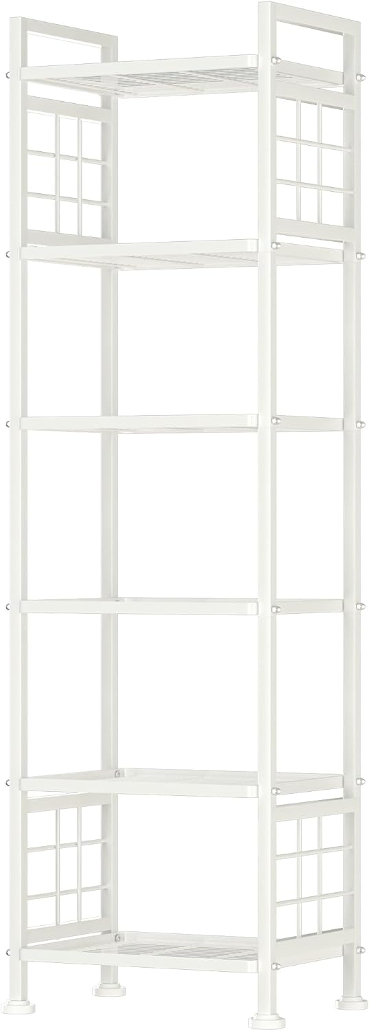 GIOTORENT 6-Wire Standing Storage Shelves for Home Organization