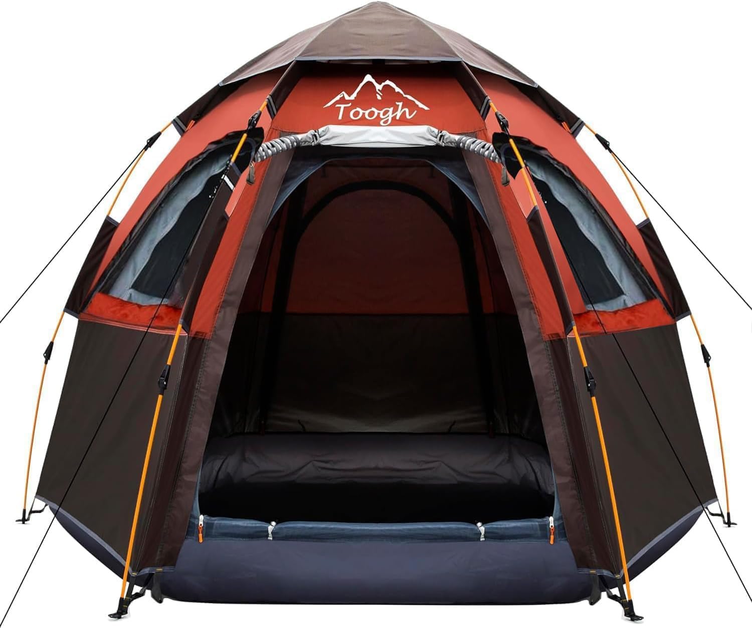 Toogh Instant Setup 2/3 Person Camping Tent - Set Up in 60 Seconds!