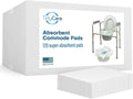 Disposable Bedside Commode Pads for Adult Portable Toilet Chair Bucket