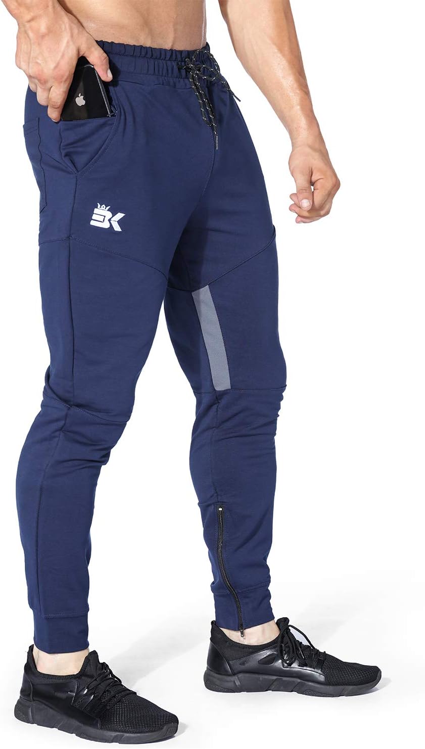 BROKIG Mens Gym Jogger Pants for Comfortable Athletic Wear