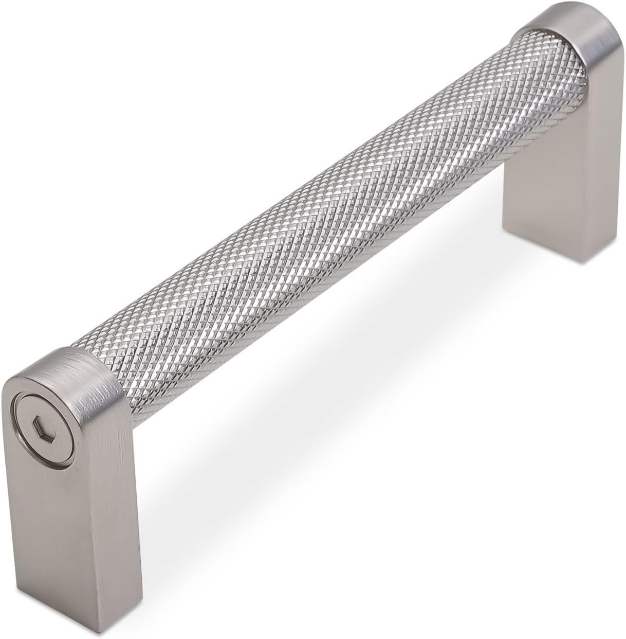 10 Pack 3-3/4 Inch Brushed Satin Nickel Cabinet Handles