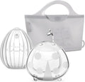 haakaa Milk Collector Set - Hands-Free Shell Pump & Steriliser