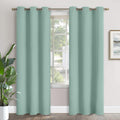 YoungsTex Sage Green Blackout Curtains for Living Room 84 in
