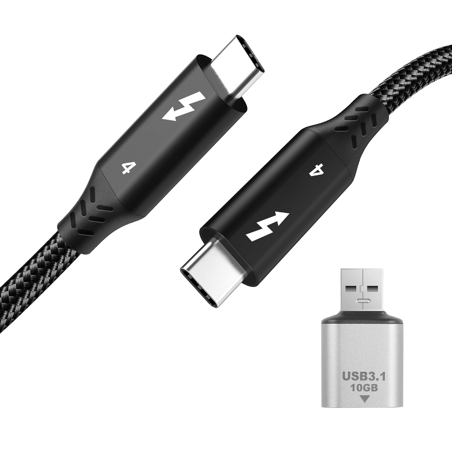 8K@60Hz Thunderbolt 4 USB C Cable - RULGOI