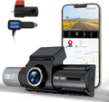 dashcam F7 3 Channel WiFi 360 All Sides Dash Cam - Night Vision