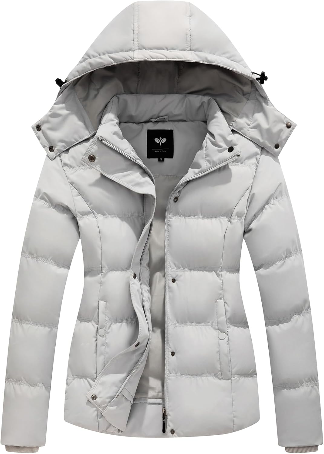 GGleaf Women's Winter Coats Quilted Puffer Jacket for Warmth