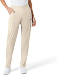 WINK Scrubs for Women Flat Front Cargo Pants W123 - 8 Pockets, Stretch