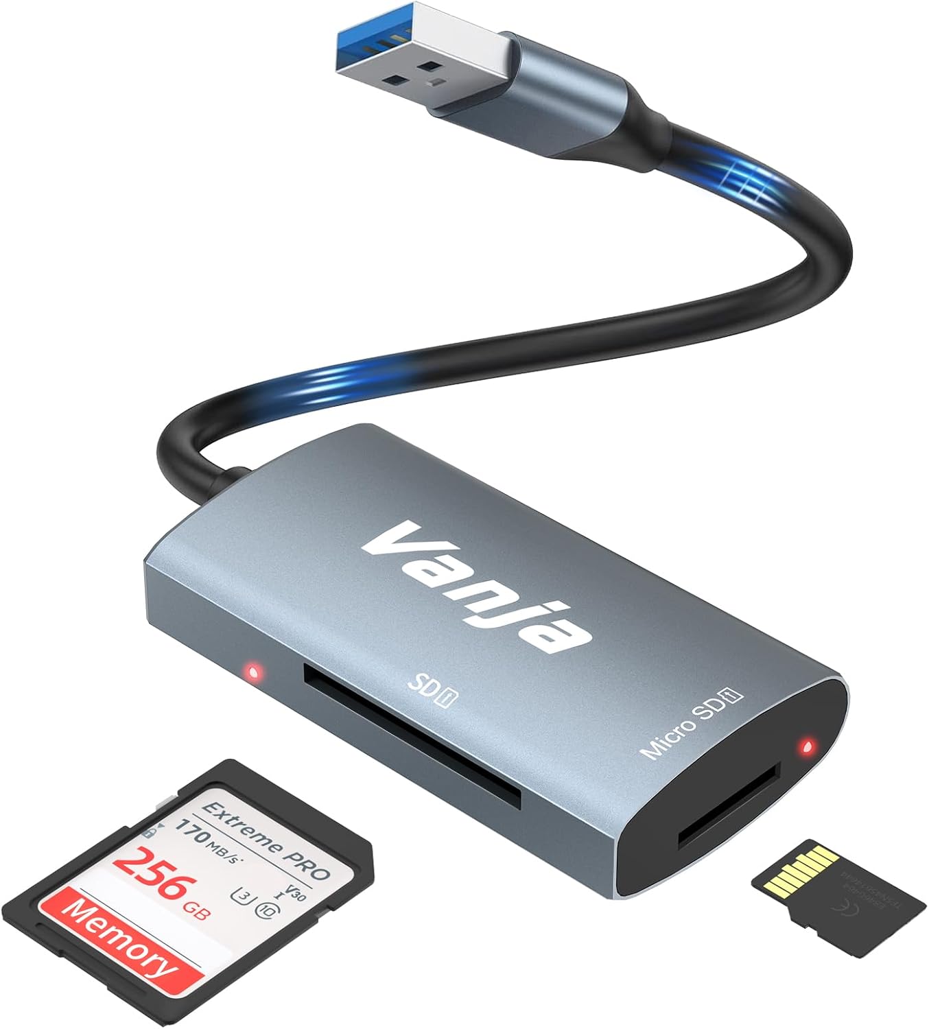 Vanja USB SD Card Reader - Fast & Easy Data Transfer