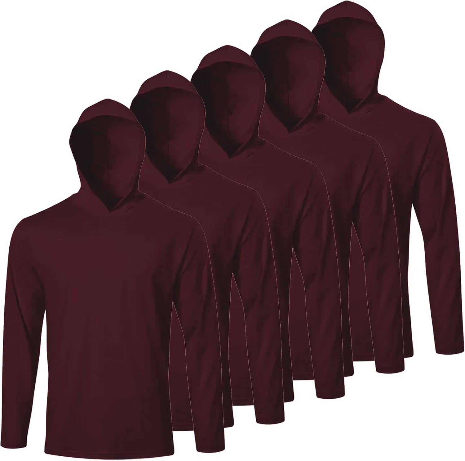 LeeHanTon Men UPF 50+ Sun Protection Hoodie for Activewear