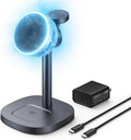 Qi2 3-in-1 Charging Station for Apple Devices - Fast Cooling Stand