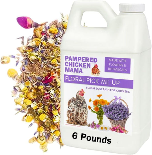 Pampered Chicken Mama Floral Dust Bath for Happy Hens