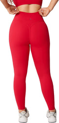 Hugcurve No Front Seam Hidden Scrunch Butt High Waisted Leggings soft