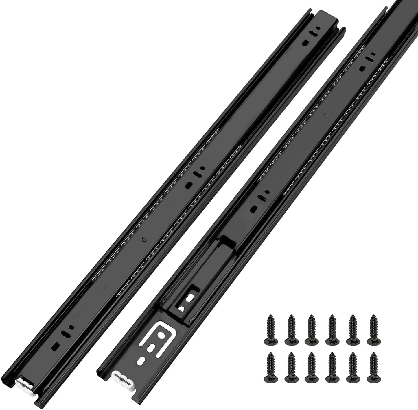 LONTAN 22 Inch Full Extension Drawer Slides for Heavy Duty Use