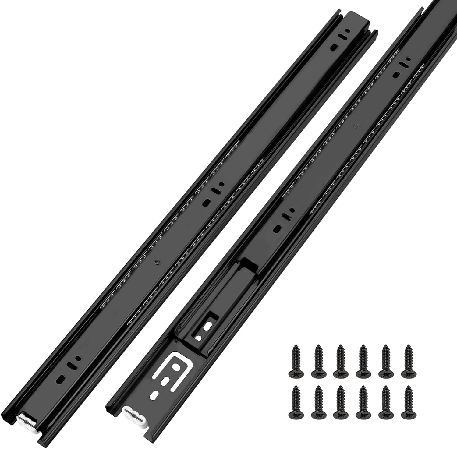LONTAN 22 Inch Full Extension Drawer Slides for Heavy Duty Use