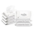 Nolla Flushable Wipes 360 Count (6x60) - Plant-Based, Flushable