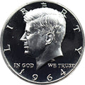 1964 Kennedy Half 1/2 Proof Cameo - Classic 90% Silver Collectible