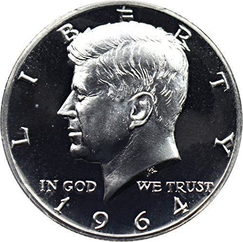 1964 Kennedy Half 1/2 Proof Cameo - Stunning Silver Coin