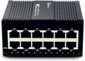 12 Ports Gigabit Mini Ethernet Switch - Compact Industrial Network